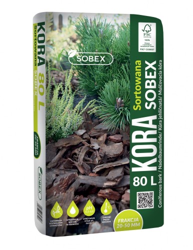 Kora iglasta Sortowana SOBEX 80L