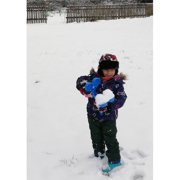 ŚNIEŻKOMAT- SNOWBALL DO ROBIENIA KULEK ŚNIEŻNYCH PODWÓJNY