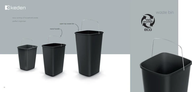 Kosz na śmieci compacta Q basic - black