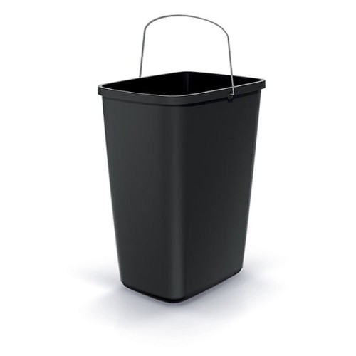 Kosz na śmieci compacta Q basic - black 12L