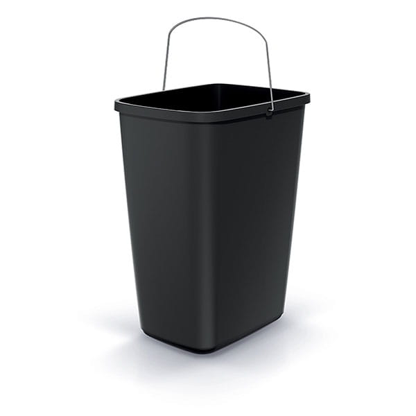 Kosz na śmieci compacta Q basic - black 12L
