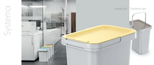 Kosz na śmieci SYSTEMA 2x10L