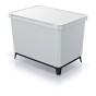 Kosz na śmieci SYSTEMA 2x10L, 1x23L