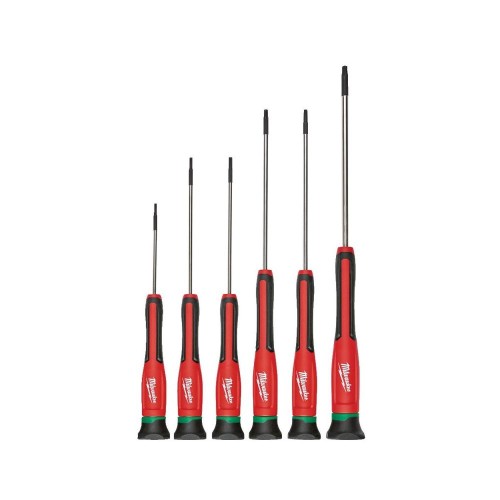Wkrętaki precyzyjne Torx - 6 szt.