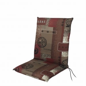 LIVING 2930 niska podkładka na krzesło i fotel z zamkiem błyskawicznym