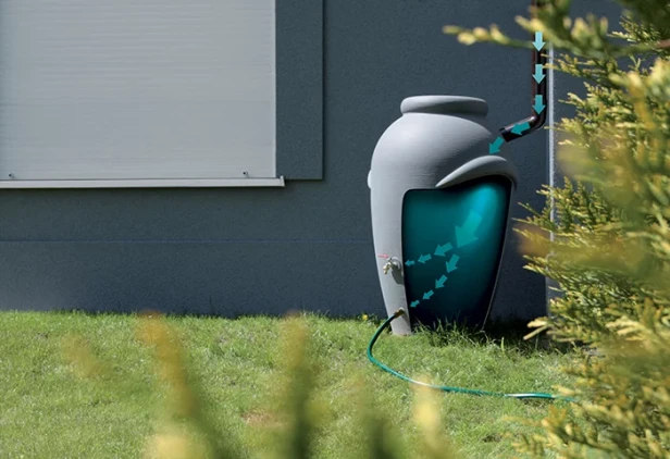 Zbiornik na wodę - deszczówkę 360 L Aquacan