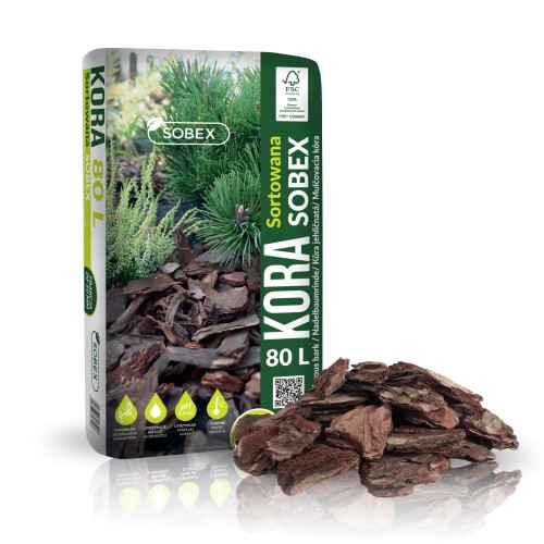 Kora iglasta Sortowana SOBEX 80L