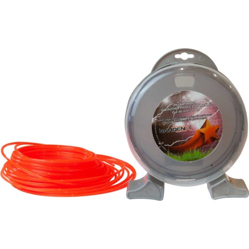GARDENX Żyłka tnąca gwiazdka 2,40 mm / 15 m