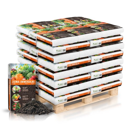 Paleta 45szt. - Ziemia ogrodowa uniwersalna 50 L