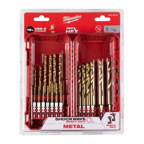Zestaw wierteł do metalu HSS-G