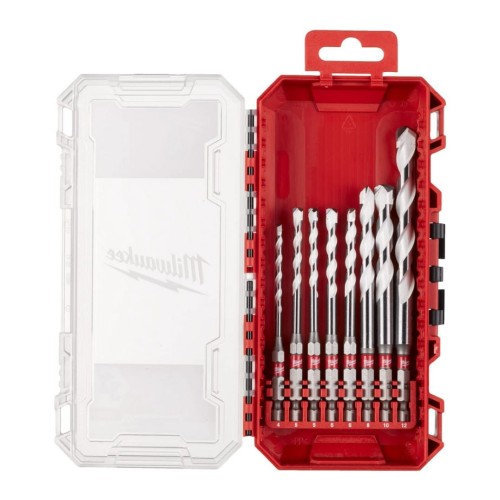 Zestaw wierteł do betonu fi 4,0 x 12,0 mm 8 szt