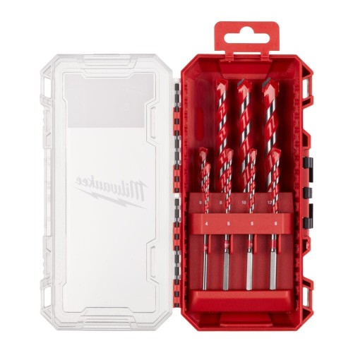 Zestaw wierteł do betonu fi 4,0 x 12,0 mm 8 szt.