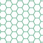 Siatka pleciona heksagonalna powlekana PVC 13x13mm/1,00m -10m