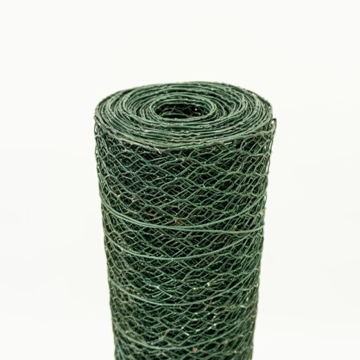 Siatka pleciona heksagonalna powlekana PVC 25x25mm/1m - 25m
