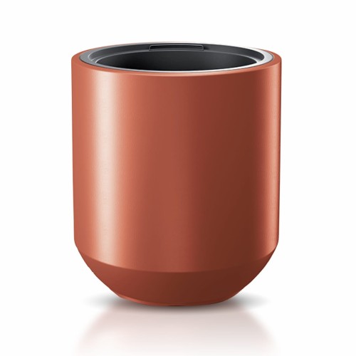 Doniczka z wkładem HEOS miedź 39 cm
