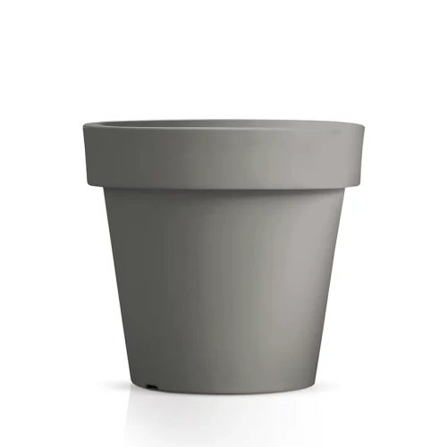 Donica LEXO ROUND 60cm - szary kamienny