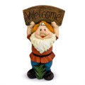 Krasnal ogrodowy "Welcome" - 63,5 cm