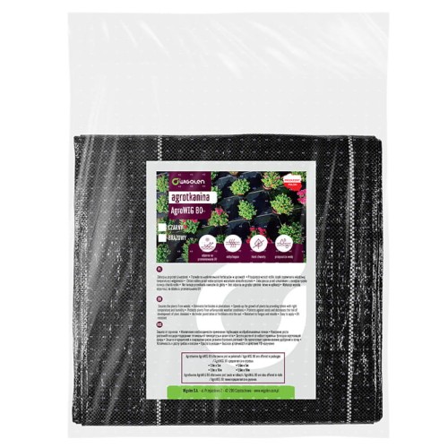Agrotkanina czarna AGROWIG 90 pakiet