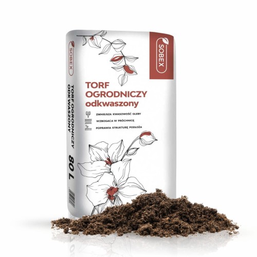 Torf ogrodniczy odkwaszony 80l