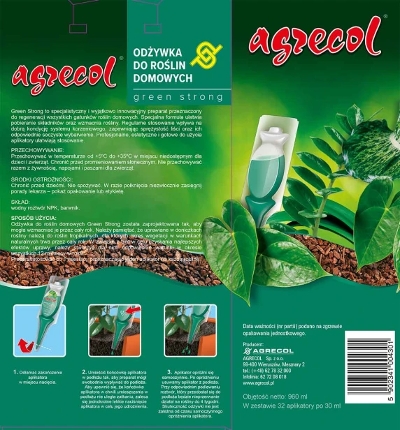 Green Strong – odżywka do roślin domowych