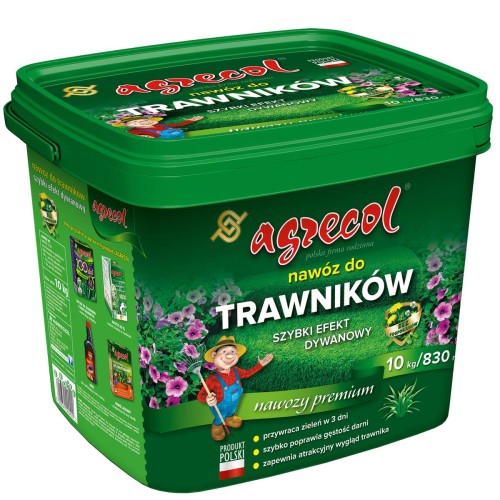 Nawóz do trawników szybki efekt dywanowy 10kg