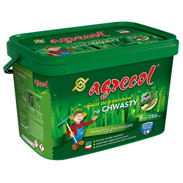 Nawóz do trawników zachwaszczonych 5 kg