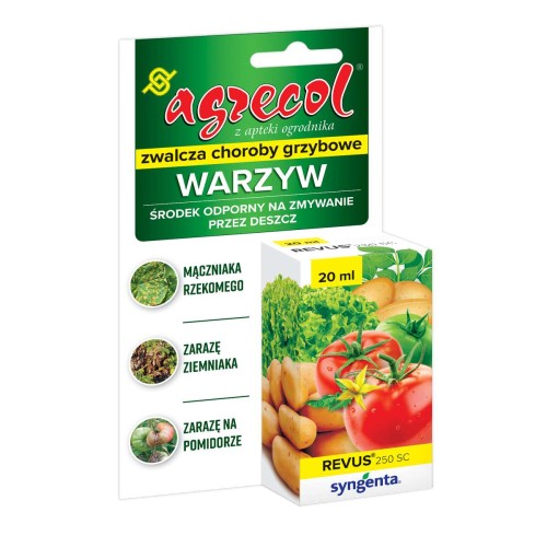 Revus 250 SC środek na choroby grzybowe warzyw 20 ml