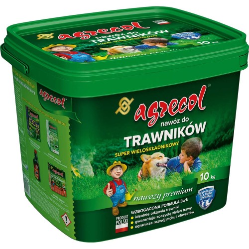 Nawóz do trawników super wieloskładnikowy 10 kg