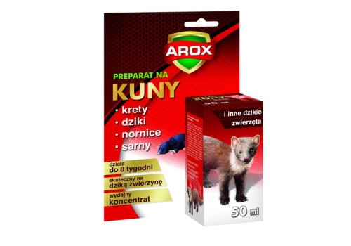 Płyn odstraszający kuny i inne zwierzęta 50 ml