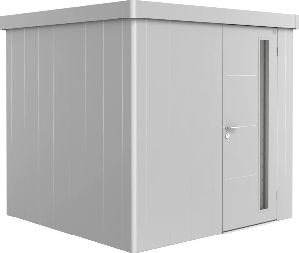 Kolor: Srebrny metaliczny; Rozmiar: 2B (236 x 236 x 222 cm); Drzwi: drzwi pojedyncze