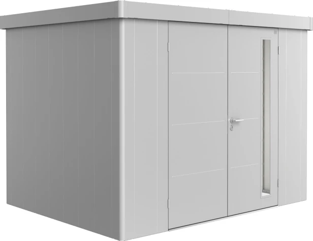 Kolor: Srebrny metaliczny; Rozmiar: 2C (292 x 236 x 222 cm); Drzwi: drzwi podwójne