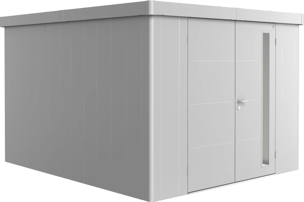 Kolor: Srebrny metaliczny; Rozmiar: 4C (292 x 348 x 222 cm); Drzwi: drzwi podwójne