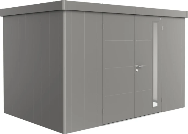 Kolor: Kwarcowoszary metaliczny; Rozmiar: 2D (348 x 236 x 222 cm); Drzwi: drzwi podwójne