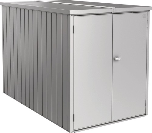 MiniGarage Biohort  L srebrny metaliczny