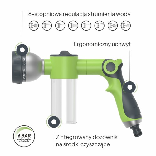 Pistolet do podlewania z dozownikiem TS2097