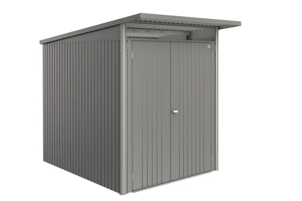 ECO  A2 , kwarcowoszary metaliczny drzwi podwójne
