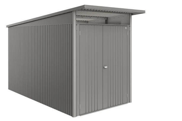 ECO  A4 , kwarcowoszary metaliczny drzwi podwójne