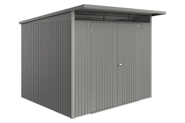 ECO  A6 , kwarcowoszary metaliczny drzwi podwójne