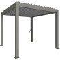 Pergola  kwarcowo szary / srebrny metaliczna