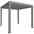 Pergola  kwarcowo szary / srebrny metaliczna