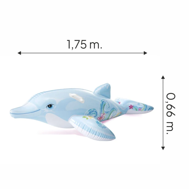 Zabawka dmuchana do pływania Delfin 175 x 66 cm