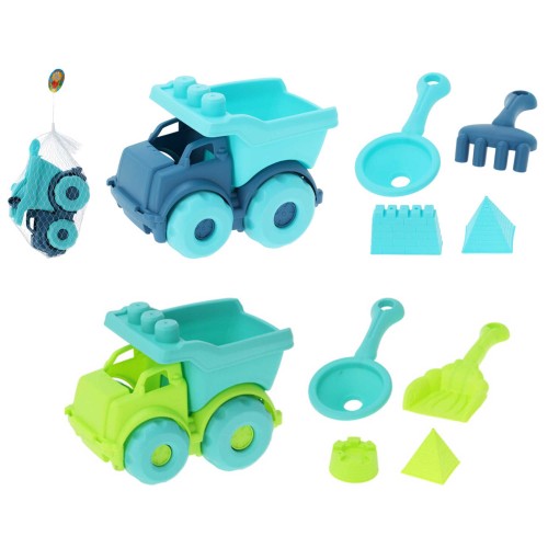 Zestaw do Zabawy w Piasku – 5 Elementów (Kolorowy Mix)