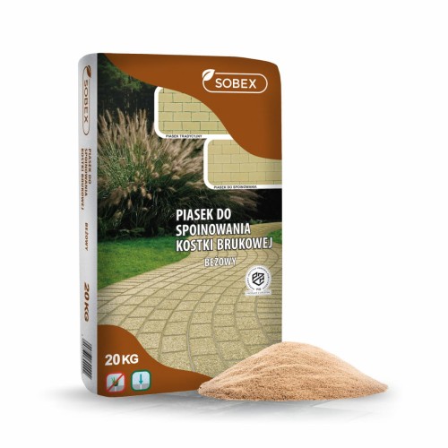 Piasek do spoinowania kostki beżowy 20kg