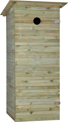 Wychodek drewniany L90xB80xH200