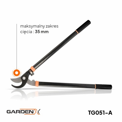 Sekator nożycowy do gałęzi GardenX TG051-A
