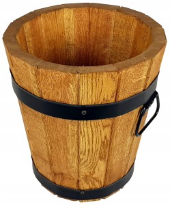 Donica dąb 27xH30 k. dąb