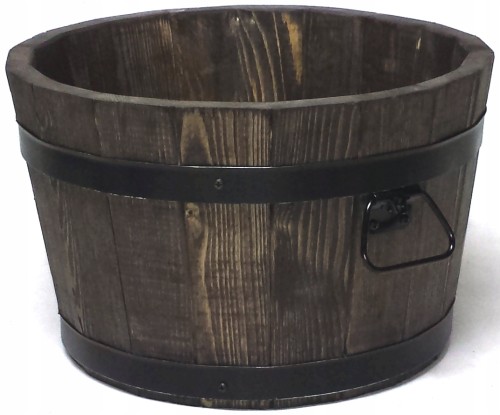 Donica sosna 42xH26 kolor  palisander