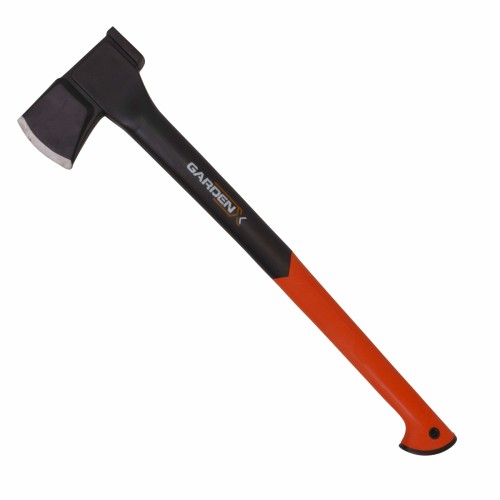 Siekiera rozłupująca Gardenx 2200 g – trzonek nylonowy 80 cm, stal kuta