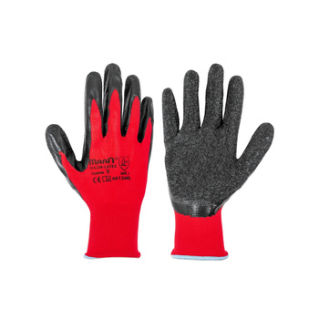 Rękawice ochronne NYLON LATEX 9