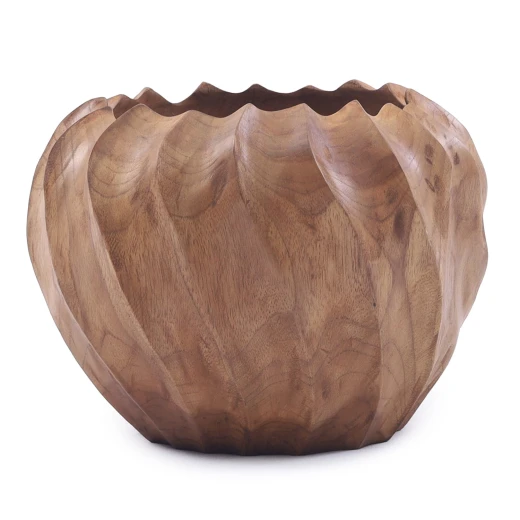 Donica z drewna tekowego 17,5 cm